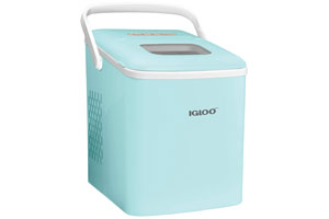 Igloo ICEB26HNAQ Automatic Self-Cleaning Portable Electric Countertop Ice Maker