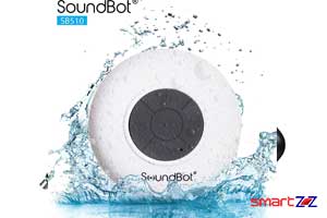 Best Smartphone Accessories Under $20 - Tech Gadgets - SoundBot Water Resistant Bluetooth Shower Speaker