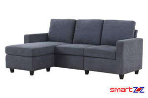 Best Convertible Furniture in Amazon - HONBAY Convertible Sectional Sofa Couch, L-Shaped Couch
